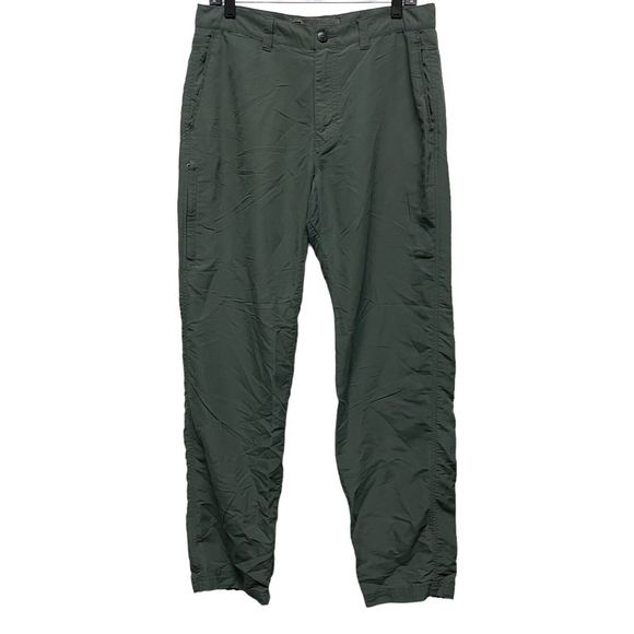 REI Hiking Mens Cargo Pants 34W X 34L Gray Lightweight Travel Outdoor Pants